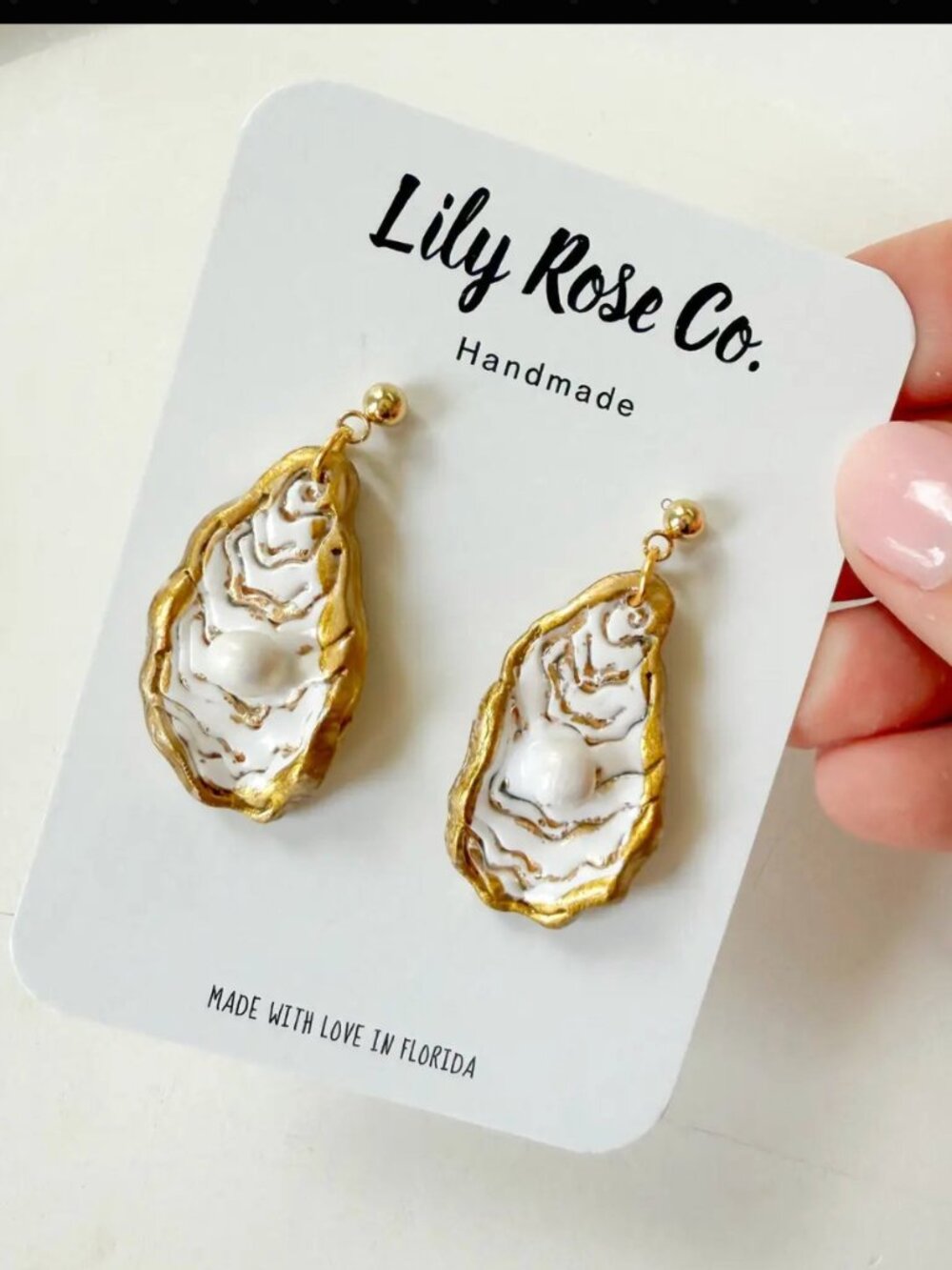 Lily Rose Co. - Oysters Earrings